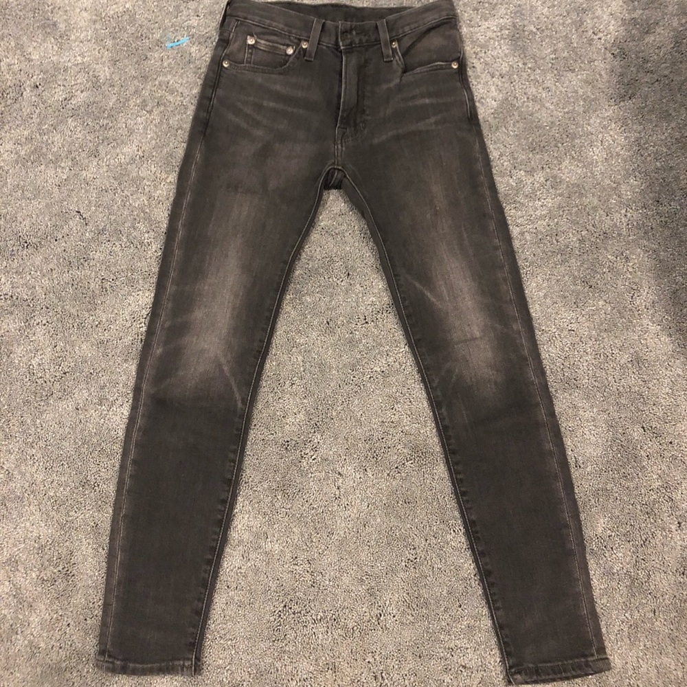 Frye dark grey skinny jeans